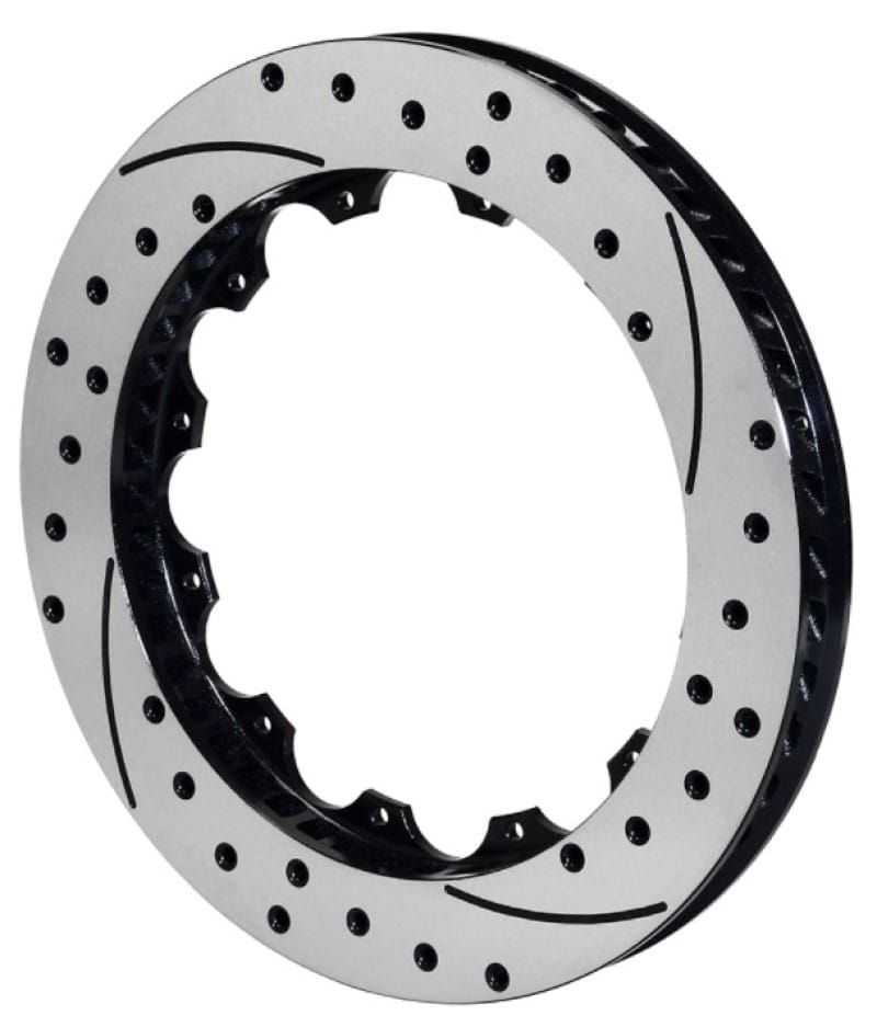 Wilwood — Wilwood Rotor-SV-SRP 72 Iron-RH-BLK-Drill 14.00 x 1.10 - 12 on 8.75in
BRAKE ROTOR