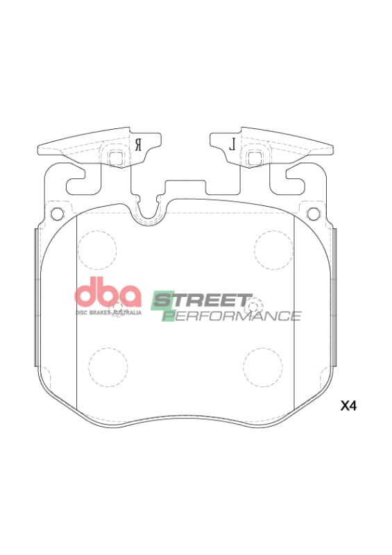 DBA — DBA 19-22 BMW X5 M50i (G05/G07) SP Performance Front Brake Pads
Brake Rotor
