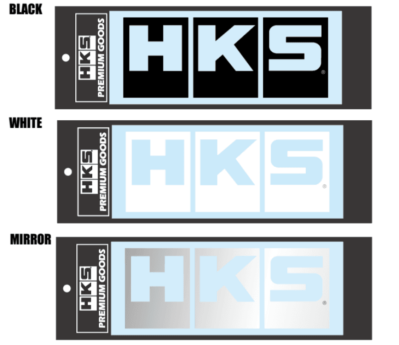 HKS — HKS LOGO Sticker W220 MIRROR