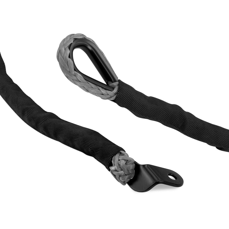 Borne Off-Road — Borne Off-Road Synthetic Rope - 3/8in x 85ft - Grey