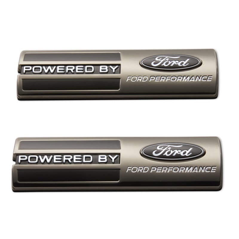 Ford Racing — Ford Racing Powered by Ford Performance Fender Badge - Black