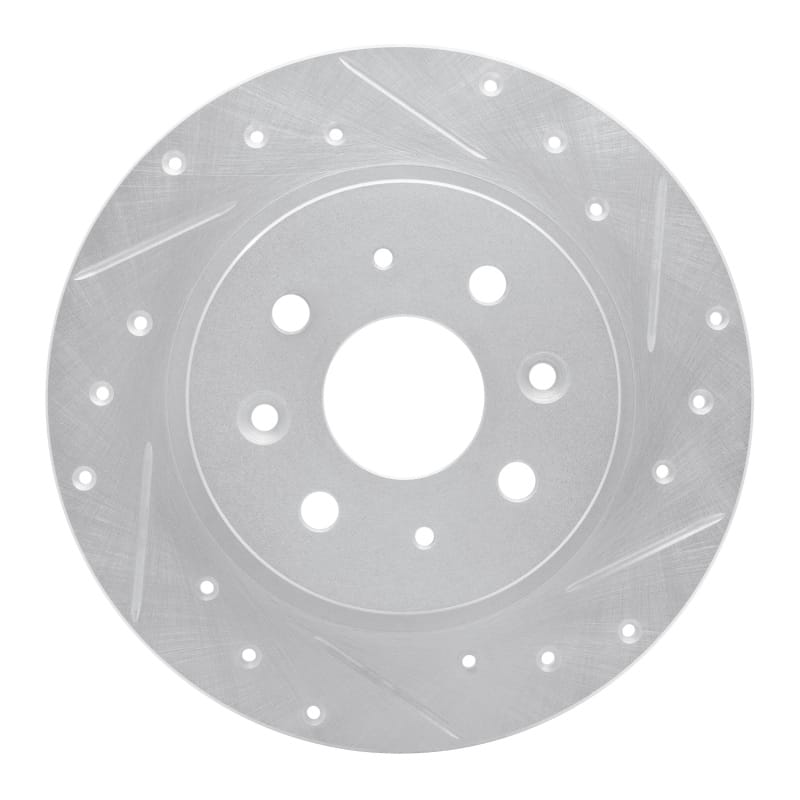 R1 Concepts — R1 98-03 Kia SEPHIA Rear Right Drilled & Slotted Silver Brake Rotor
R1 Brake Rotor Drill