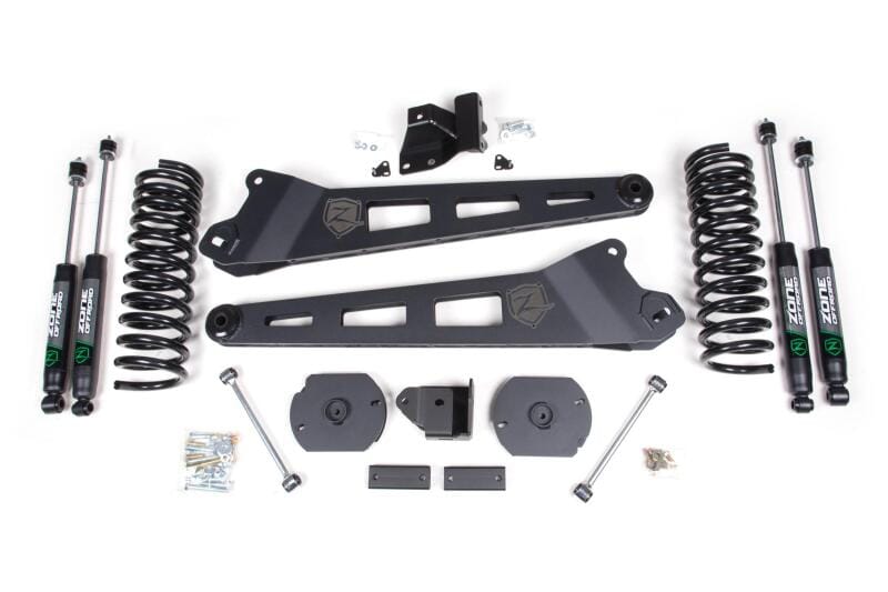 Zone Offroad — Zone Offroad 19-24 Ram 2500 Diesel 3 Inch Lift Kit W/ Radius Arm