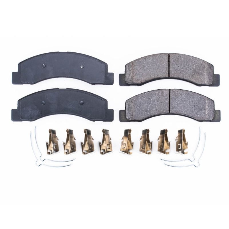 PowerStop — Power Stop 00-05 Ford Excursion Front Z17 Evolution Ceramic Brake Pads w/Hardware
Z17 Brake Pads