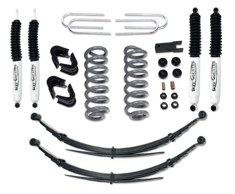 Tuff Country — Tuff Country 78-79 Ford Bronco 4x4 4in Lift Kit with Rear Leaf Springs (SX8000 Shocks)
Complete Kit (w/SX80