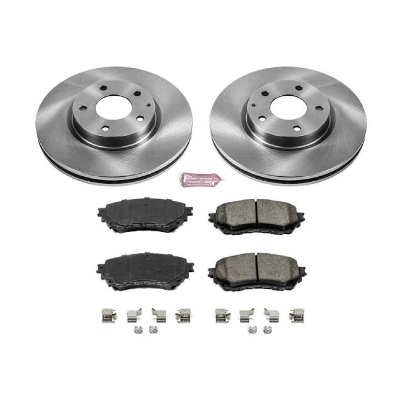 PowerStop — Power Stop 14-18 Mazda 6 Front Autospecialty Brake Kit