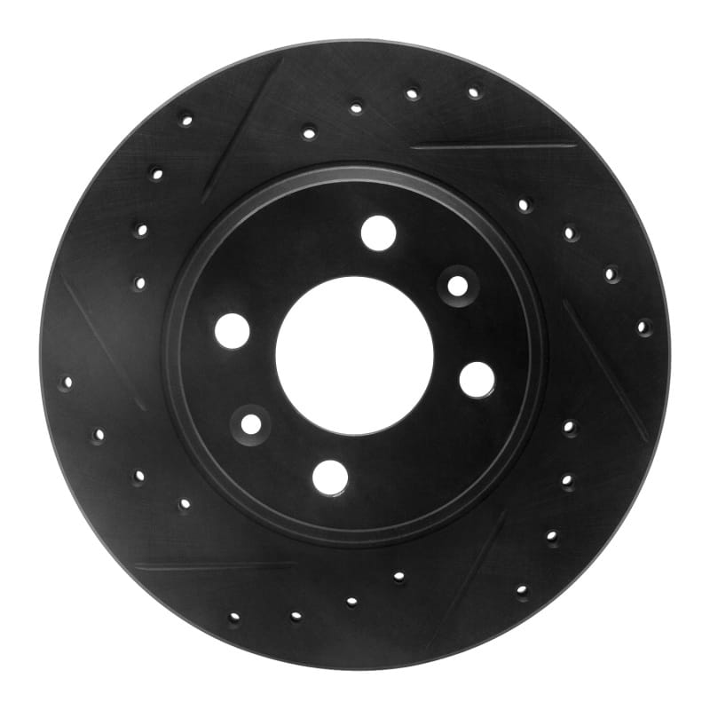 R1 Concepts — R1 87-93 Saab 9000 Front Left Drilled & Slotted Black Brake Rotor
R1 Brake Rotor Drill