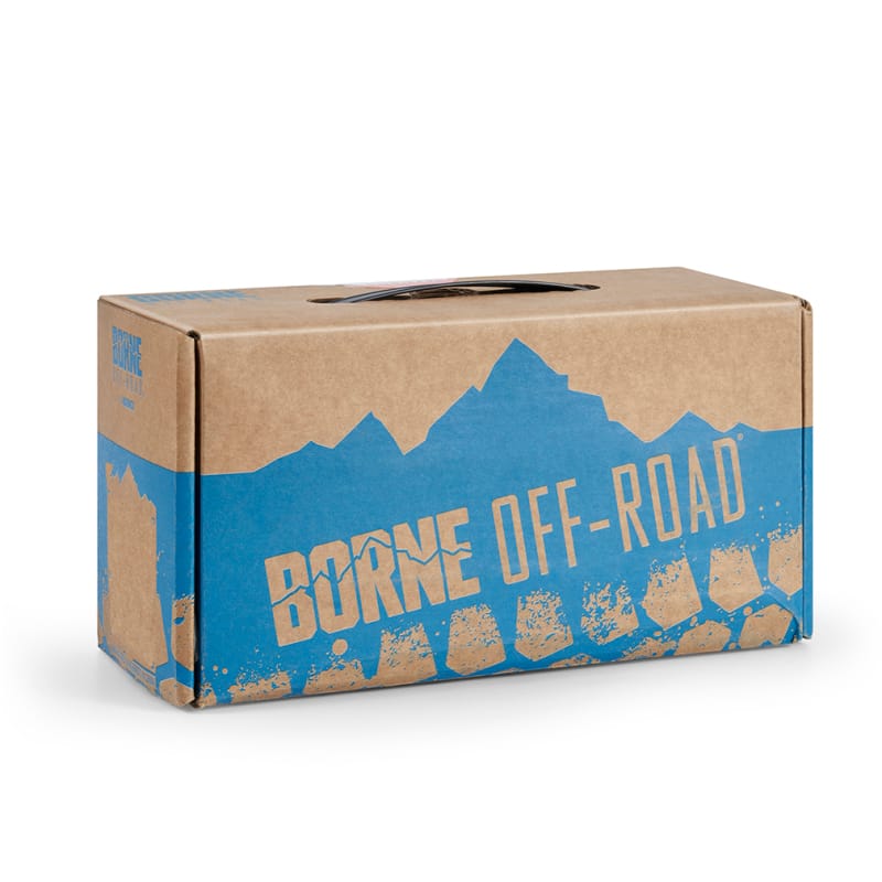 Borne Off-Road — Borne Off-Road Medium-Duty Ratchet Tie-Down Kit (4-Pack) Blue