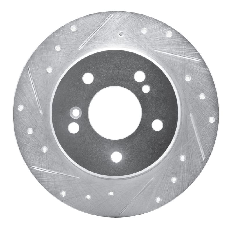 R1 Concepts — R1 87-15 Chrysler Crossfire Rear Left Drilled & Slotted Silver Brake Rotor
R1 Brake Rotor Drill