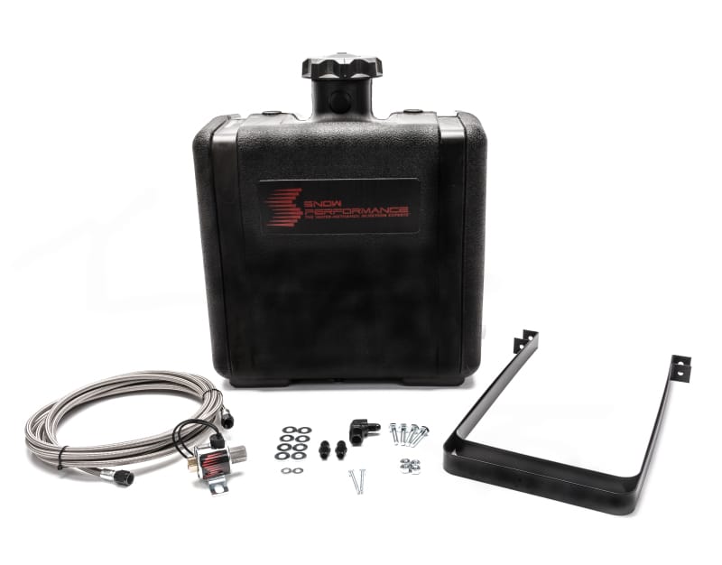 Snow Performance — Snow Performance Water Tank Upgrade 7gal (w/Braided SS Line/Brackets/Solenoid/4AN Fittings)
Tank Upgrade