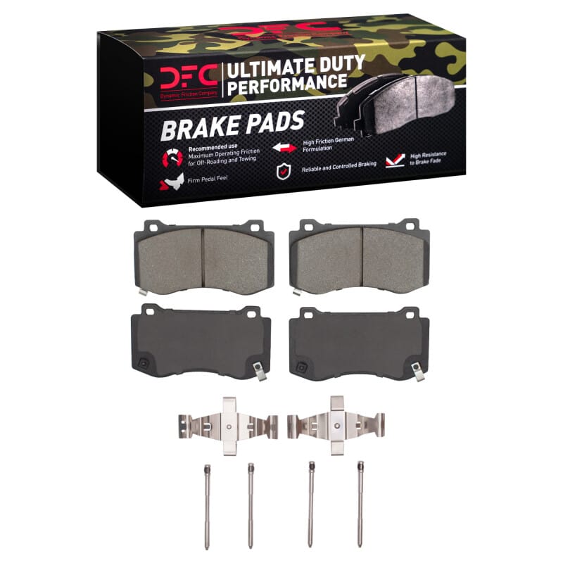 DFC — DFC 05-23 Chrysler 300 Front Ultimate Duty Performance Brake Pads and Hardware Kit
DFC Brake Pad Set
