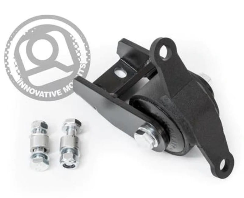 Innovative Mounts — Innovative 90-93 Integra B-Series Black Steel 75A Bushing Front Mount B-Series Cable Trans