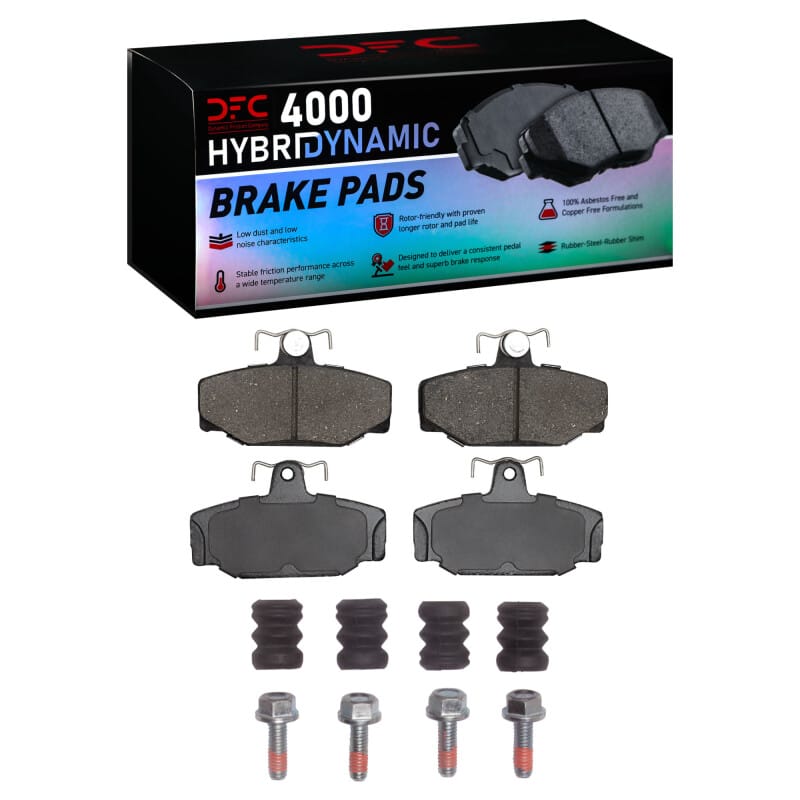 DFC — DFC 88-00 Volvo 760 Series Rear 4000 HybriDynamic Pads & Hardware Kit
DFC Brake Pad Set