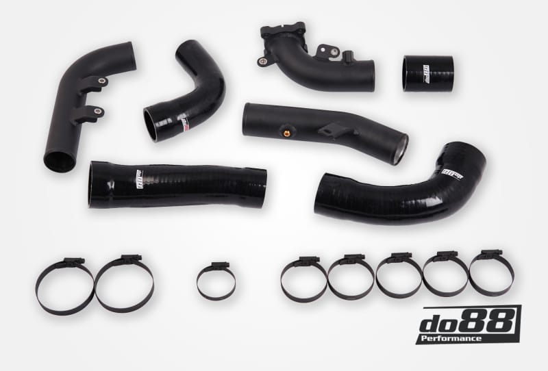 do88 — do88 Toyota Yaris GR Pressure Pipes for do88 Intercooler Black Hoses