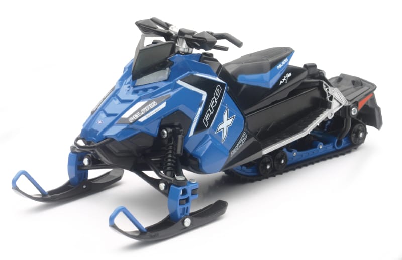 New Ray Toys — New Ray Toys Polaris Switchback Pro-X 800 Snowmobile (Blue)/ Scale - 1:16
