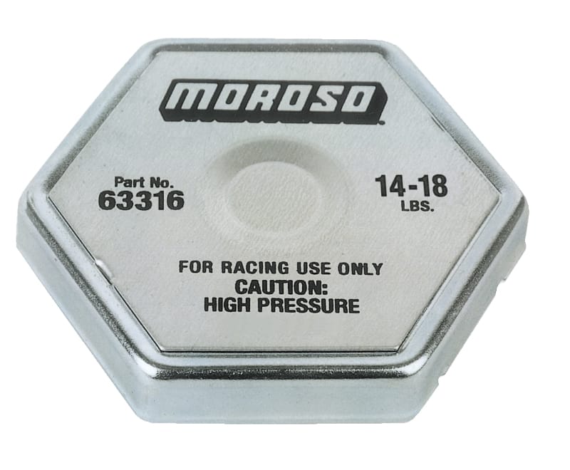Moroso — Moroso Racing Radiator Cap - 14-18lbs