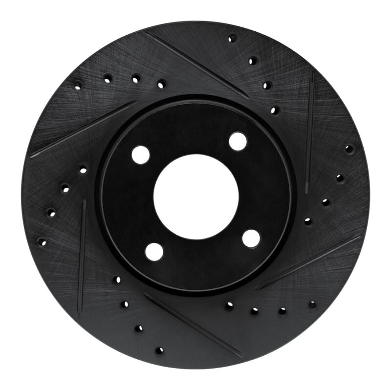 R1 Concepts — R1 17-25 Nissan Versa Front Right Drilled & Slotted Black Brake Rotor
R1 Brake Rotor Drill