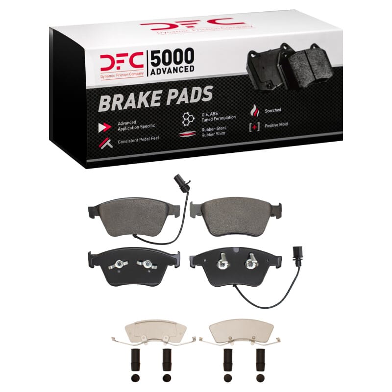 DFC — DFC 03-18 Bentley Continental Front 5000 Advanced Low Metallic Brake Pads and Hardware Kit
DFC Brake Pad Set