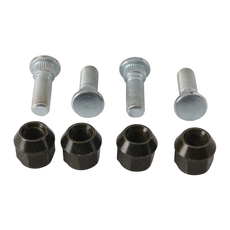 QuadBoss — Wheel Stud & Nut Kit, Front/Rear, Black