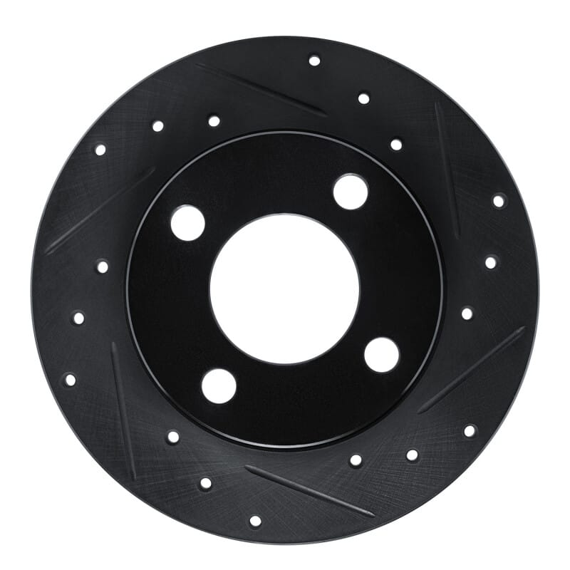 R1 Concepts — R1 89-91 Audi 100 Quattro Rear Right Drilled & Slotted Black Brake Rotor
R1 Brake Rotor Drill