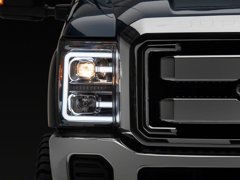 Raxiom — Raxiom 11-16 Ford F-250 Super Duty LED Projector Headlights - Chrome Housing (Clear Lens)
Headlights