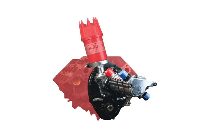 Moroso — Moroso Chevrolet Small Block Timing Cover Magneto Kit - Non-Raised Cam - Sprint Car
