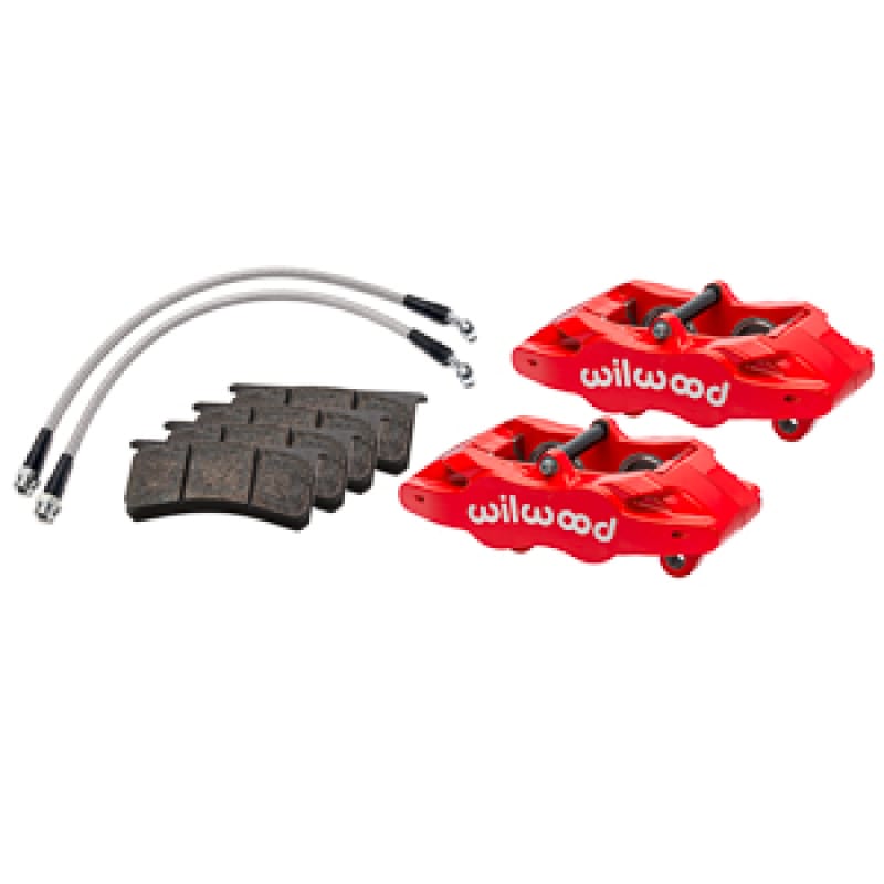 Wilwood — Wilwood 05-13 Chevy Corvette SLC56 Front Brake Kit - Red