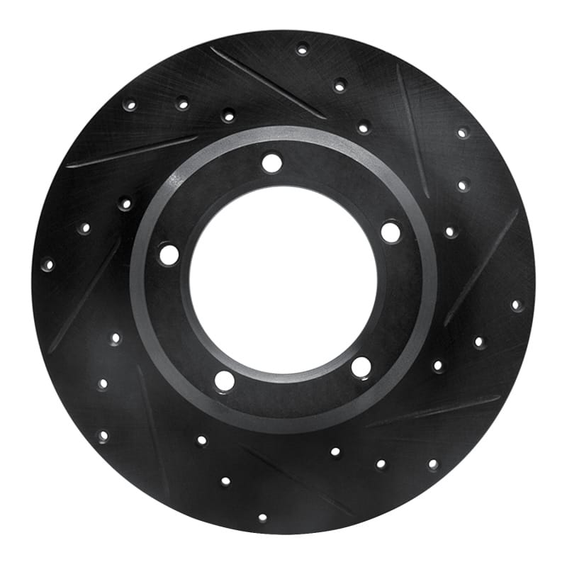 R1 Concepts — R1 74-99 Land Rover Defender 110 Front Right Drilled & Slotted Black Brake Rotor
R1 Brake Rotor Drill