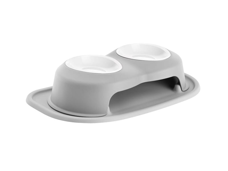 WeatherTech — WeatherTech Pet Feeding System Double High 16oz 4in. Poly Bowl - Light Grey
Dog Bowl
