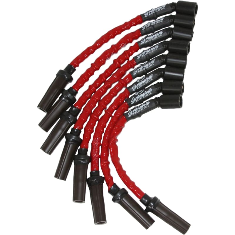 Granatelli Motor Sports — Granatelli 99-23 GM Truck/SUV V8 (Excl 8.1L) Hi-Perf Coil-Near-Plug Conn Kit w/9in Lead/Red Jacket