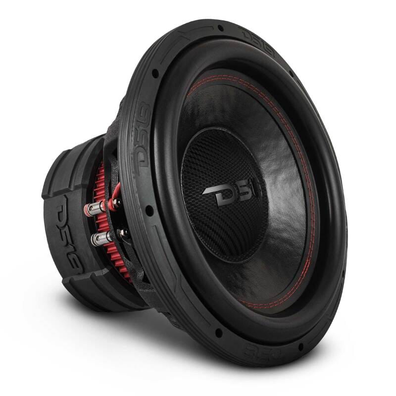 DS18 — DS18 12in 1500 Watts RMS 4+4 ohm DVC Quad Stacked Magnet Reinforced Cone Subwoofers