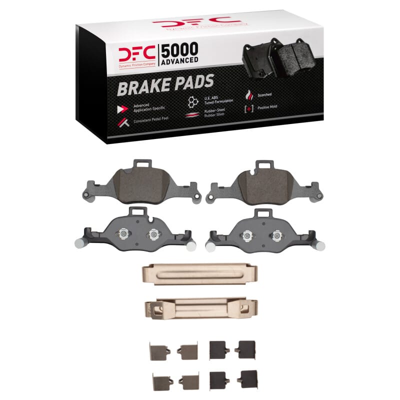DFC — DFC 17-20 BMW 540i xDrive Front 5000 Advanced Ceramic Brake Pads and Hardware Kit
DFC Brake Pad Set