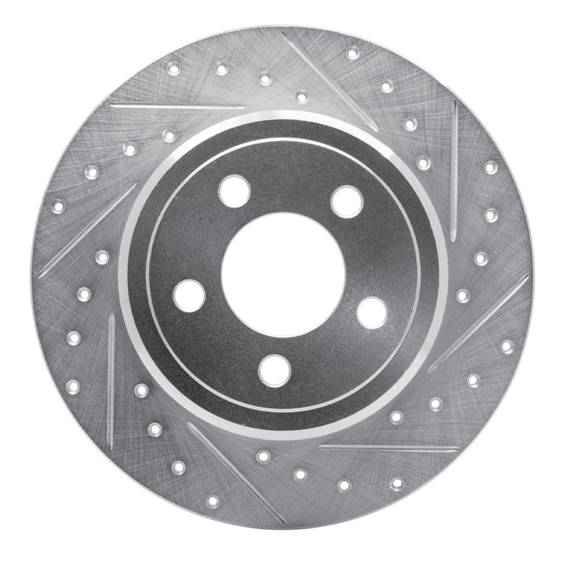 R1 Concepts — R1 2005-2023 Chrysler 300 Rear Right Drilled & Slotted Silver Brake Rotor
R1 Brake Rotor Drill