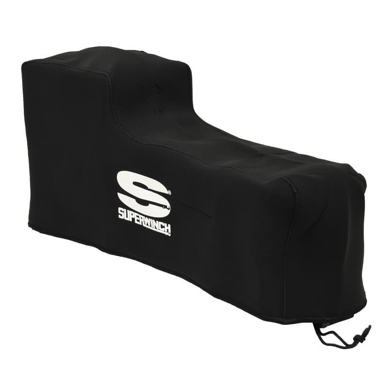 Superwinch — Superwinch Winch Cover for 9500/11500 and S5500/75/ Tiger Shark Winches - Blk Neoprene