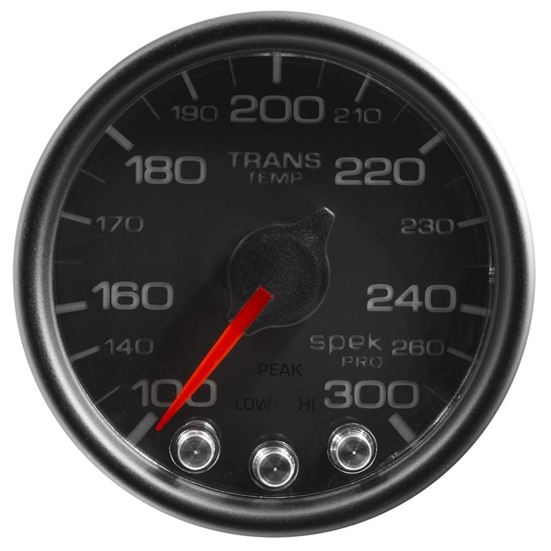 AutoMeter — Autometer Spek-Pro Gauge Trans Temp 2 1/16in 300f Stepper Motor W/Peak & Warn Blk/Blk
GA 2" TRNST BCB SPEK