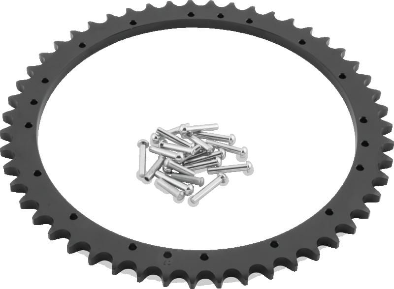 TwinPower — Twin Power 67-72 FL Drum Brake Rear Sprocket Replaces H-D 41470-67 51 Teeth
