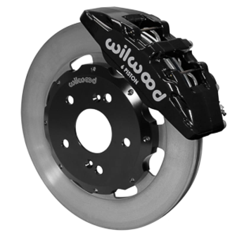 Wilwood — Wilwood 03-11 Honda Element / 02-06 Acura RSX Dynapro 12.19x0.81 Dynapro Front BBK - Black