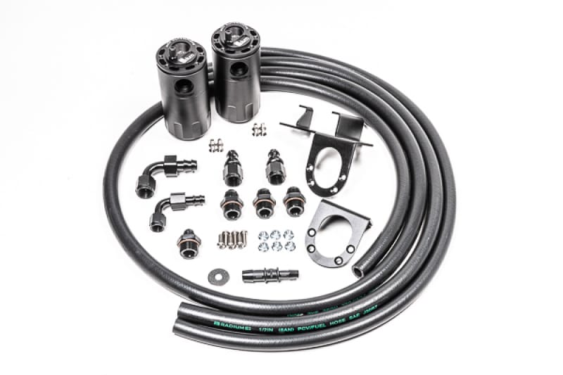 Radium Engineering — Radium Engineering 07-21 Toyota Tundra Dual Catch Can Kit Fluid Lock