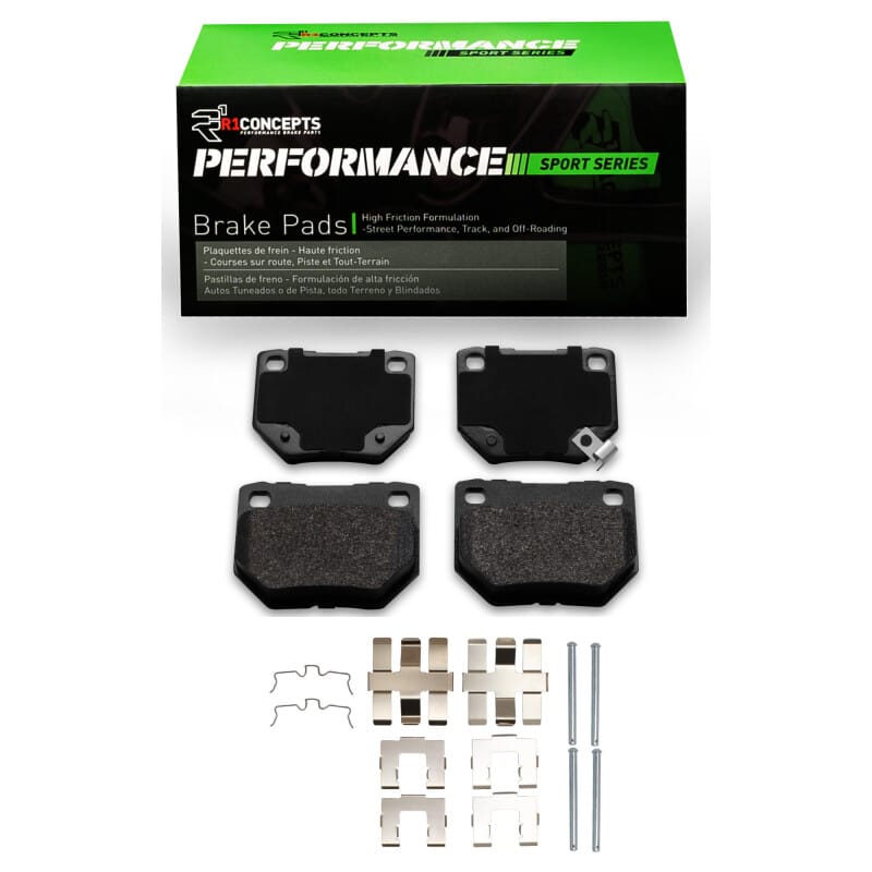 R1 Concepts — R1 2006-2007 Subaru Impreza Rear R1 Performance Sport Pads & Hardware Kit
R1 Performance Sport