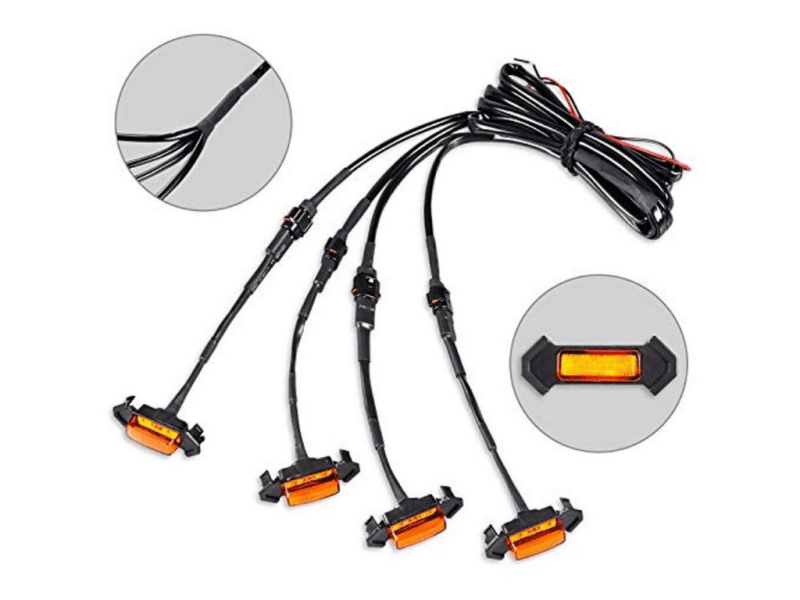 Cali Raised LED — Cali Raised 16-23 Toyota Tacoma Trd Pro Grille Raptor Led Light Kit