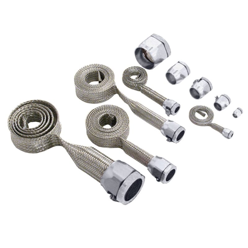 Spectre — Spectre MagnaBraid 304SS Braided Sleeving Kit - Chrome End Caps
Magnabraid Stainless
Sleeving Kit