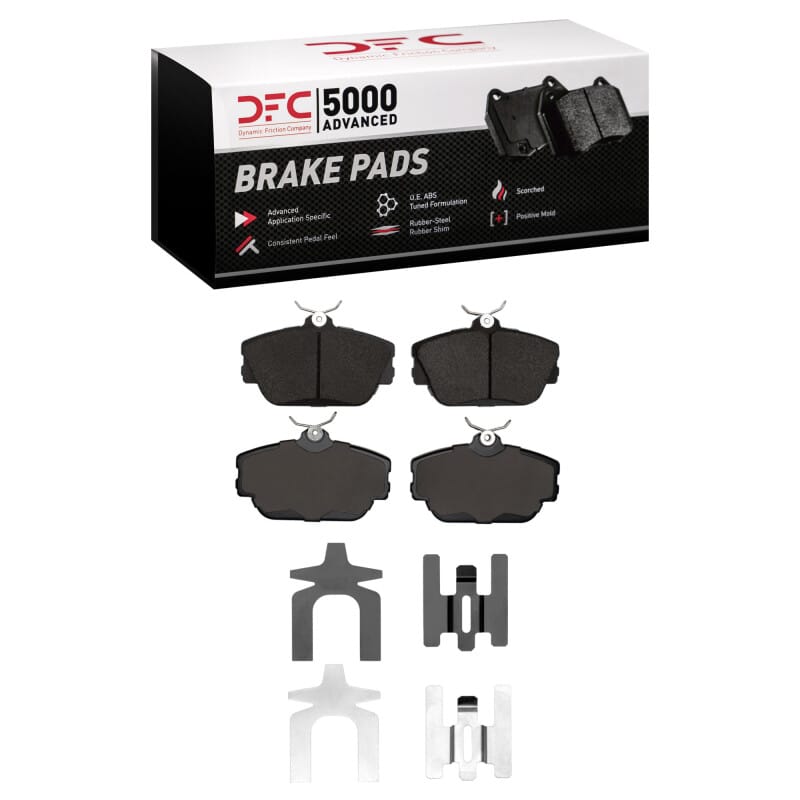 DFC — DFC 96-07 Ford Taurus (Excl SHO) Front 5000 Advanced Ceramic Brake Pads and Hardware Kit
DFC Brake Pad Set