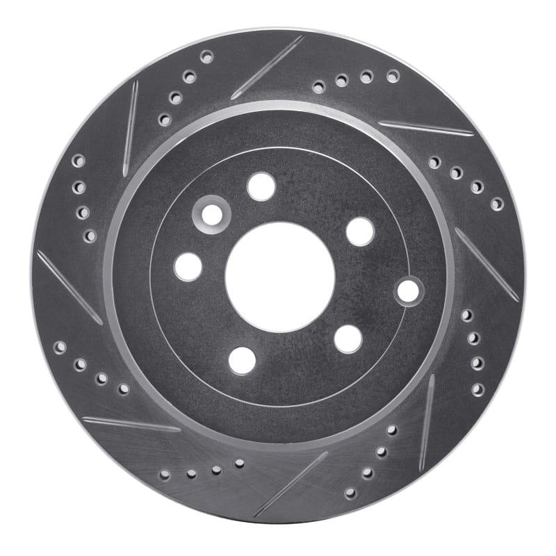 R1 Concepts — R1 08-12 Land Rover LR2 Rear Left Drilled & Slotted Silver Brake Rotor
R1 Brake Rotor Drill