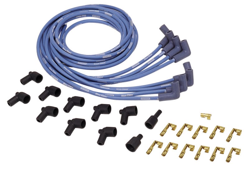 Moroso — Moroso Universal Ignition Wire Set - Blue Max - Solid Core - 90 Degree - 36in