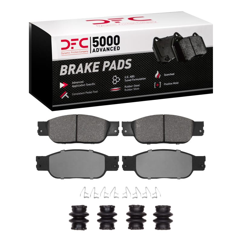 DFC — DFC 03-05 Jaguar S-Type Front 5000 Advanced Low Metallic Brake Pads and Hardware Kit
