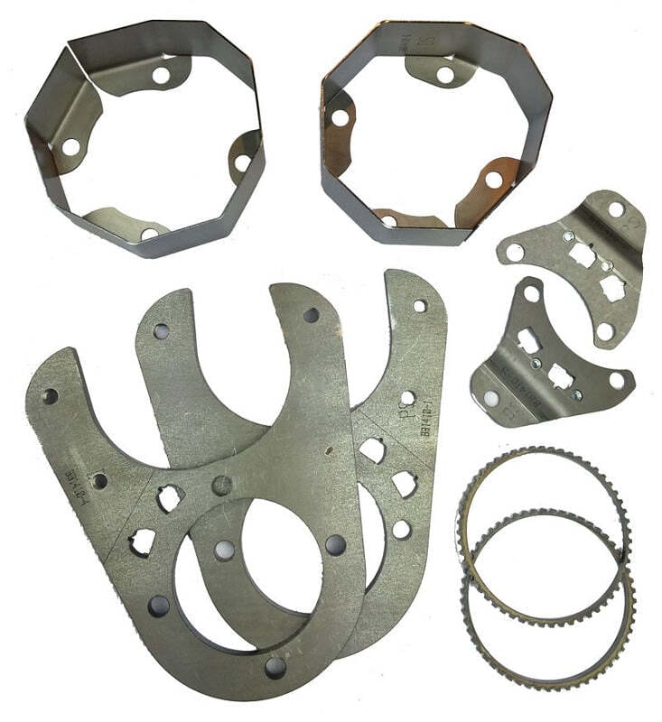 Artec Industries — Artec Industries 07-18 Jeep Wrangler JK 1 Ton Rear 14 Bolt Disc Brake Conversion Kit - 60 Tooth