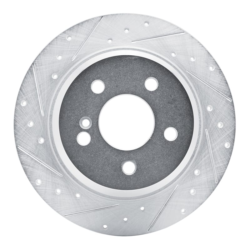 R1 Concepts — R1 03-06 Mercedes-Benz SL500 Rear Left Drilled & Slotted Silver Brake Rotor
R1 Brake Rotor Drill