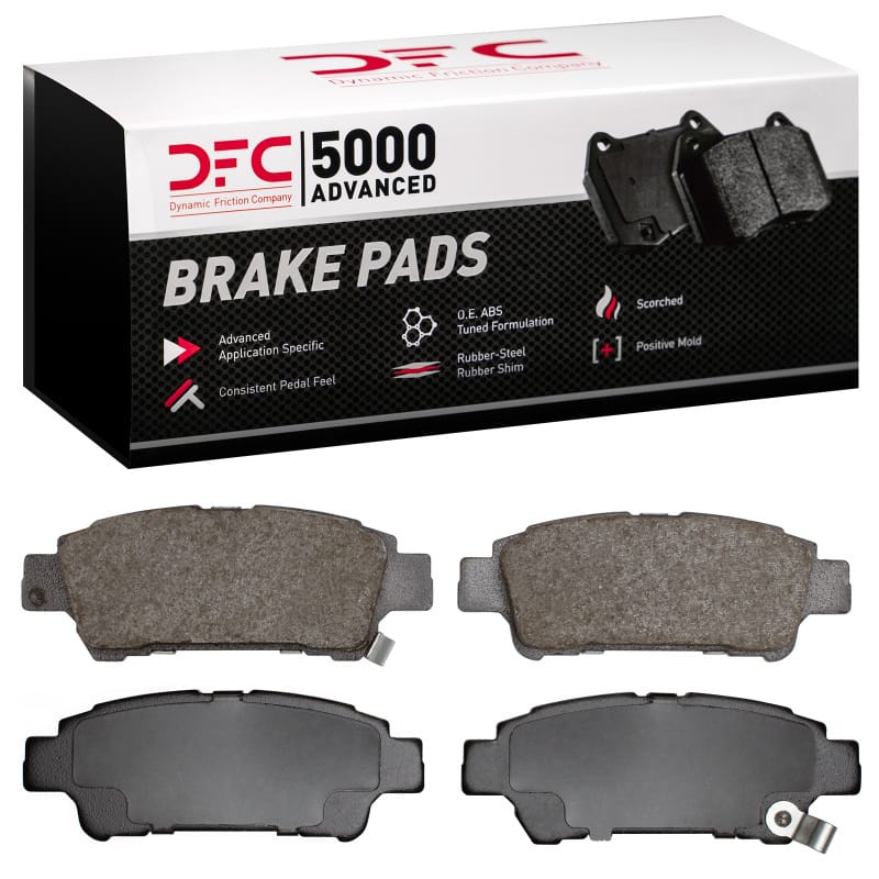 DFC — DFC 04-10 Toyota Sienna Rear 5000 Advanced Ceramic Brake Pads
DFC Brake Pad Set