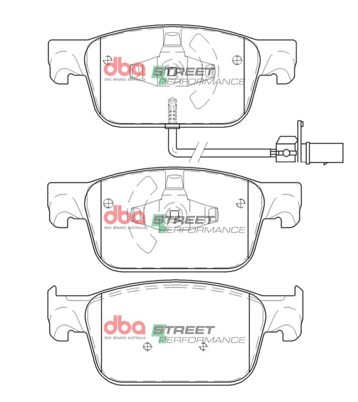 DBA — DBA 2016+ Audi A4 SP Performance Front Brake Pads
Brake Pad