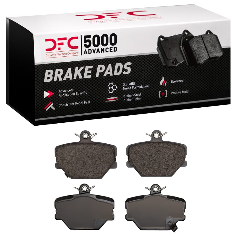 DFC — DFC 05-16 Smart Fortwo Front 5000 Advanced Low Metallic Brake Pads
DFC Brake Pad Set